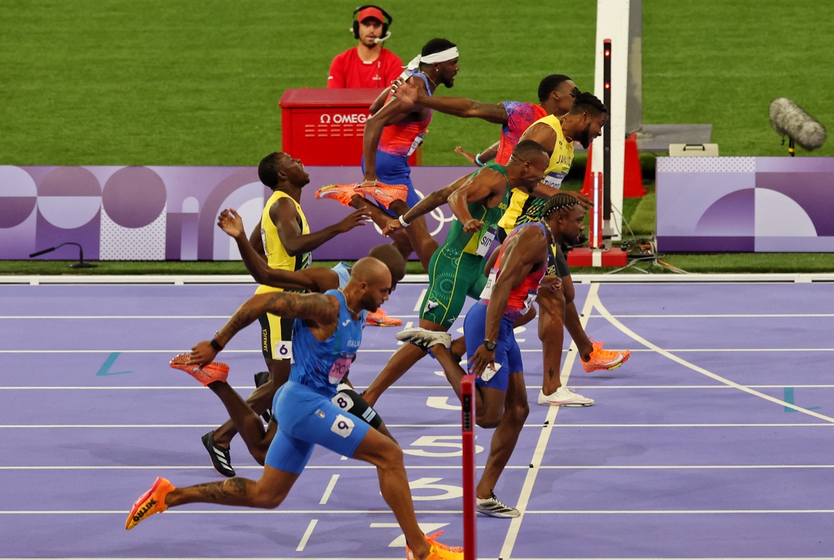 wechatimg9161北京时间8月5日3时50分,巴黎奥运会田径男子100米决赛在