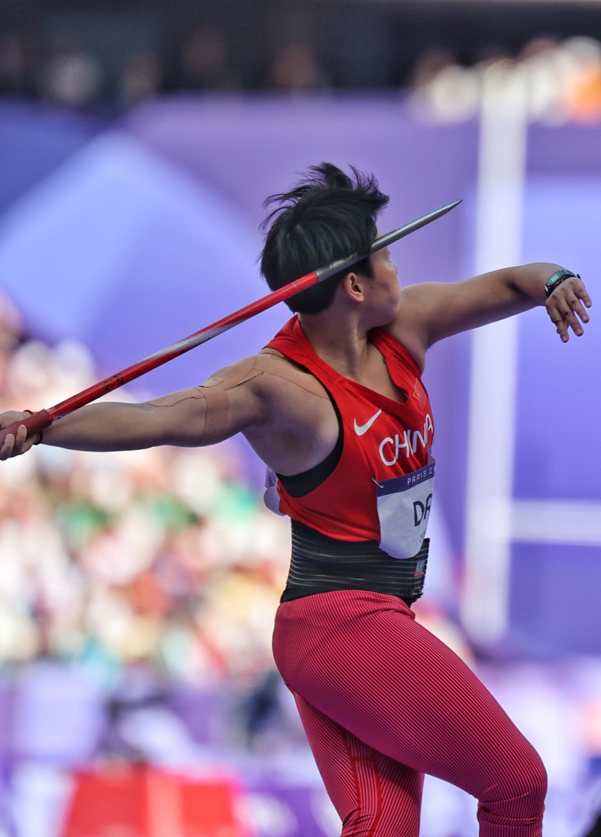 巴黎奥运会高清图集|女子标枪:戴倩倩,吕会会均无缘决赛